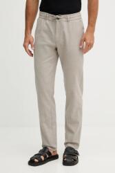 Lindbergh nadrág lenkeverékből - szürke S