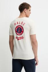 Nike pamut póló Los Angeles Angels - bézs S