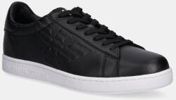EA7 Emporio Armani bőr sportcipő - fekete Férfi 44