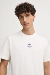 Lacoste pamut póló - bézs XS - answear - 18 090 Ft