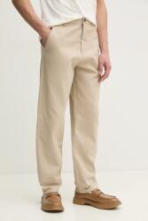 Lindbergh pamut nadrág - bézs L - answear - 17 990 Ft