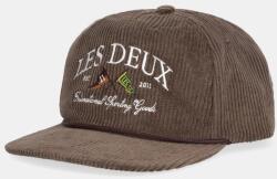 Les Deux pamut baseball sapka - zöld Univerzális méret - answear - 16 590 Ft