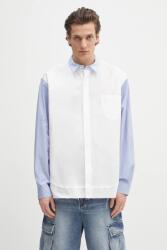 AMBUSH pamut ing Layered Shirt - fehér 50