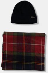 Barbour sapka és sál - sötétkék Univerzális méret - answear - 24 990 Ft