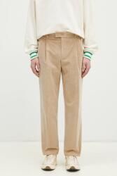 Drôle de Monsieur alsó férfi kordbársony Le Pantalon Golfeur Corduroy - bézs XL