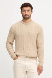 Barbour gyapjú pulóver - bézs XL