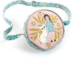 Djeco Kerek kézitáska Lány macskával (DD00261)