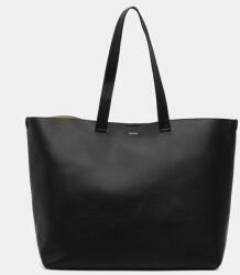 Calvin Klein bőr táska 17 x 40 x 18 cm - fekete Univerzális méret