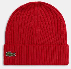 Lacoste gyapjú sapka - piros Univerzális méret