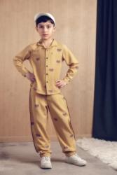 Mini Rodini gyerek nadrág E. T. - sárga 80-86