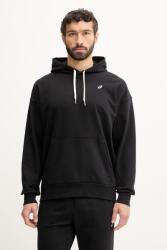 ASICS edzős pulóver FRENCH TERRY - fekete XL
