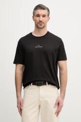 Paul&Shark pamut póló - fekete M - answear - 53 990 Ft