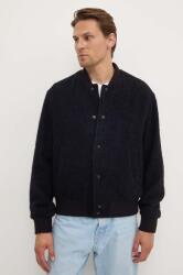 IRO gyapjú bomber dzseki - sötétkék M