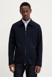 Barena Venezia gyapjú dzseki Camicia Mola - sötétkék 48
