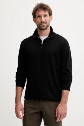 Lindbergh gyapjú pulóver - fekete S