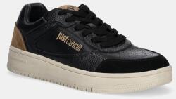Just Cavalli bőr sportcipő - fekete Férfi 44 - answear - 44 990 Ft