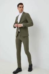 Lindbergh öltöny - zöld 48 - answear - 75 990 Ft