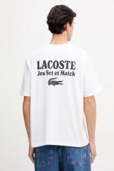 Lacoste pamut póló - fehér S - answear - 23 090 Ft