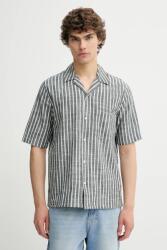 Samsøe Samsøe lenvászon ing SAOSCAR - szürke L