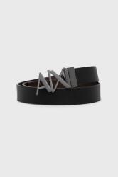 Armani Exchange férfi bőr öv - fekete 95 - answear - 18 990 Ft