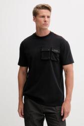 Napapijri pamut póló S-Rivalto - fekete XL