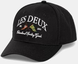 Les Deux pamut baseball sapka - fekete Univerzális méret