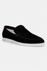 Steve Madden velúr mokaszin Mayne - fekete Férfi 40