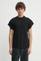 Won Hundred pamut póló - fekete XL - answear - 22 490 Ft