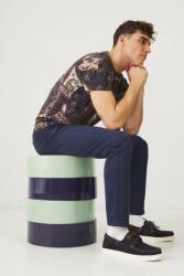 Medicine velúr mokaszin - sötétkék Férfi 41