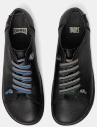 Camper bőr sportcipő TWS - fekete Férfi 45