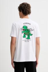 Iceberg pamut póló - fehér XL - answear - 42 990 Ft