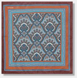 Eton selyem zsebkendő - narancssárga Univerzális méret