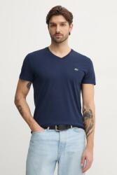 Lacoste férfi pamut t-shirt - sötétkék XL