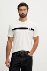Giorgio Armani pamut póló - bézs S - answear - 18 990 Ft