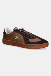 Lacoste bőr sportcipő Men Baseshot Pro Sneakers - barna Férfi 42