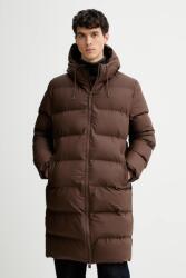 RAINS esődzseki Alta Longer Puffer Jacket W3T4 - barna XS