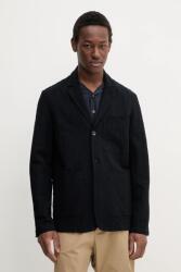 Barena Venezia blézer vászonkeverékből Camicia Mola - sötétkék 52