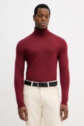 Sisley gyapjú pulóver - burgundia S - answear - 18 090 Ft