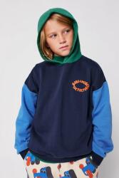 Bobo Choses gyerek melegítőfelső pamutból Tic Tac Toe - sötétkék 99/110