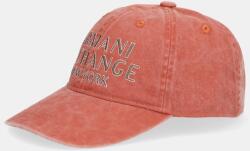 Armani Exchange pamut baseball sapka - narancssárga Univerzális méret