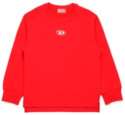 Diesel gyerek melegítőfelső pamutból SMACSISOD OVER SWEAT-SHIRT - piros 144