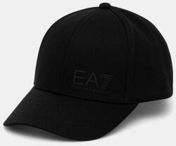 EA7 Emporio Armani siltes sapka pamutból - fekete S