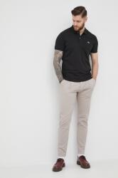 Lacoste póló férfi pamut - fekete M - answear - 29 990 Ft