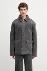 Daily Paper pamut kabát Monogram Workwear - szürke M