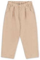 Konges Sløjd gyerek pamut nadrág FRANKIE PANTS GOTS - bézs 98