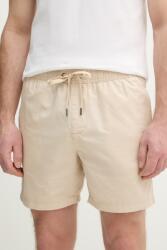 U. S. Polo Assn U. S. Polo Assn. len rövidnadrág LINEN DECK - bézs 30