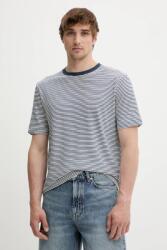 Marc O'Polo póló vászonkeverékből - kék S