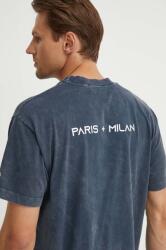 K+LUSHA pamut póló - sötétkék S