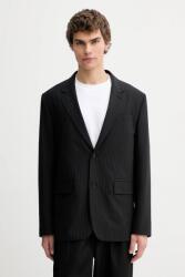 Filippa K gyapjúkeverék felső - fekete 54