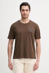 Aeronautica Militare pamut póló - barna XL - answear - 15 190 Ft